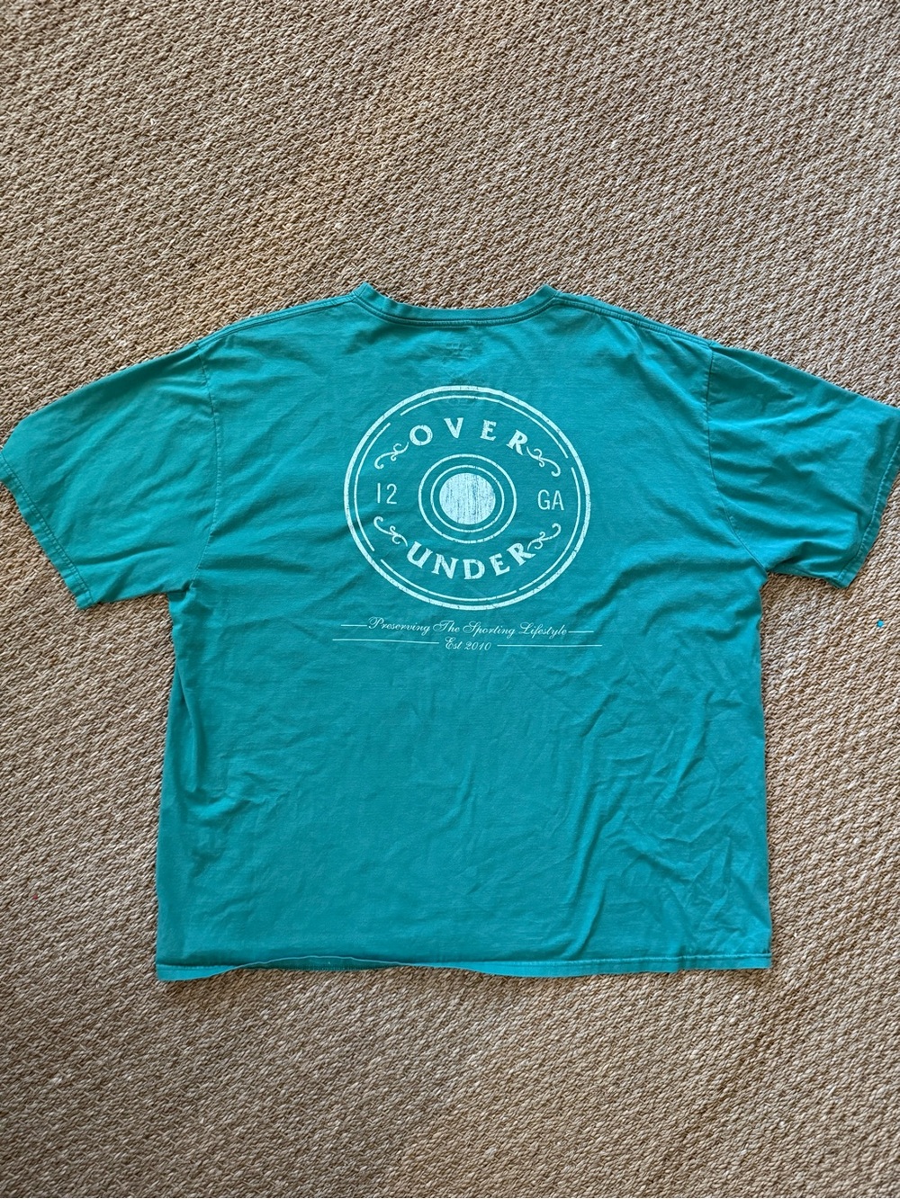 Over Under Men’s 100% Pima Cotton Short Sleeve Pocket Tee